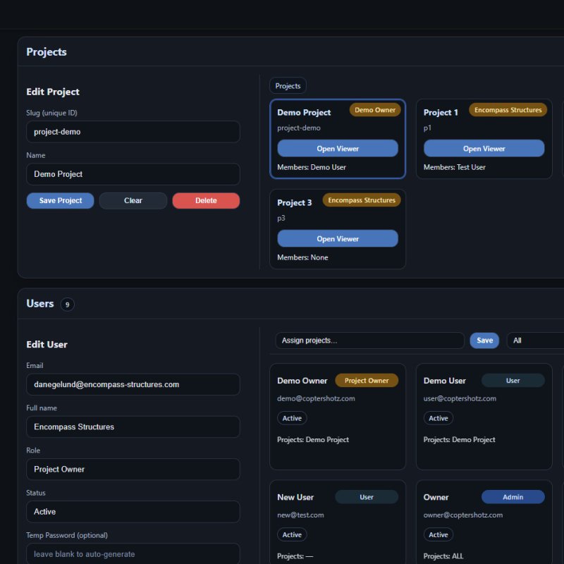 Jobsite Viewer Admin Dashboard
