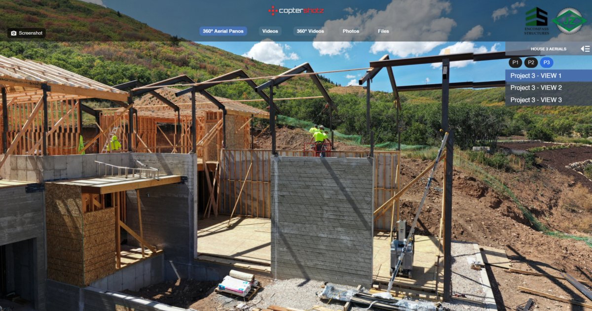 Luxury Home Construction Progress Documentation
